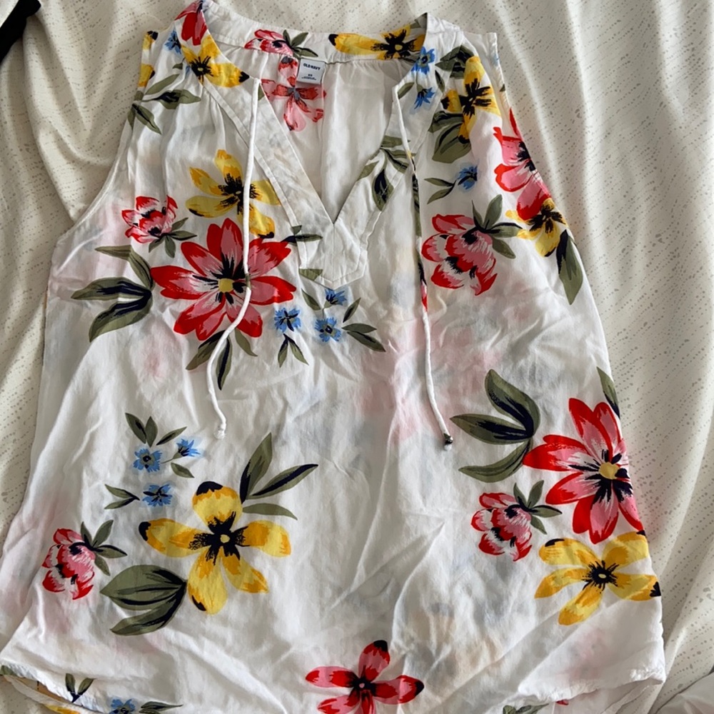 Floral Tank Top